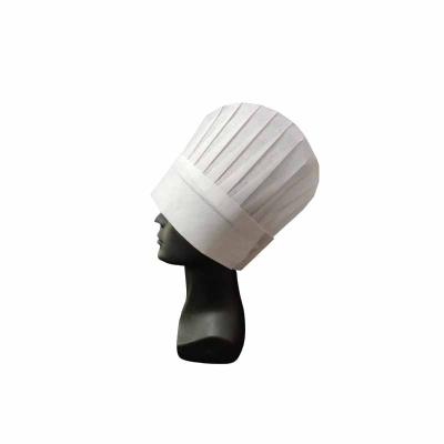 China Restaurant / Hotel / Canteen / Home Custom Made High Quality Durable Using Various Hygiene Comfortable Nonwoven Kitchen Cooking Cap Disposable Chef Hat For Kitchen for sale