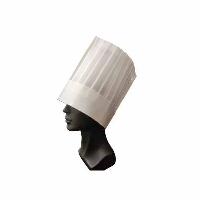 China High Quality Restaurant/Hotel/Canteen/Home Woven Fabric Chef Hat Paper Chef Hat Non Wholesale for sale