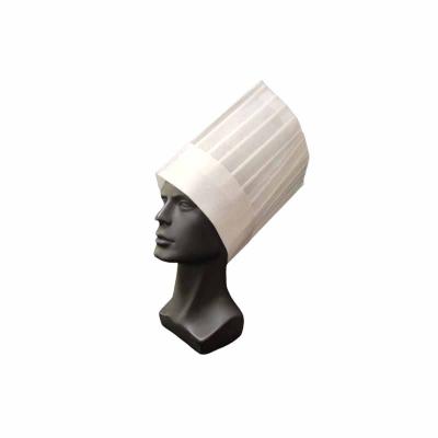 China Restaurant/hotel/canteen/home restaurant paper chef disposable adjustable hats, cooking hat for sale