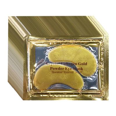 China Moisturizer Eye Care Masks Crystal Collagen Gold Sleep Eye Masks Factory Supply 24k Gold Foil Skin Beauty Skin Female 100000 OEM/ODM for sale