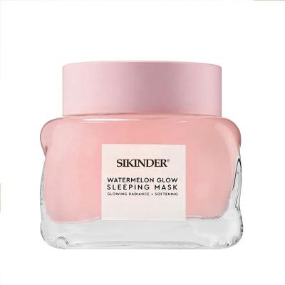 China Anti-Wrinkle Private Label 100% Natural Watermelon Glow Sleeping Mask for sale