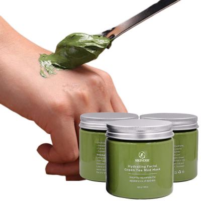 China Blemish Clearing OEM Matcha Deep Cleansing Oil-control Moisturizing Clay Masker for sale