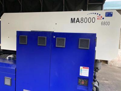 China Used 800 Ton Plastic Crate Injection Molding Machine for sale