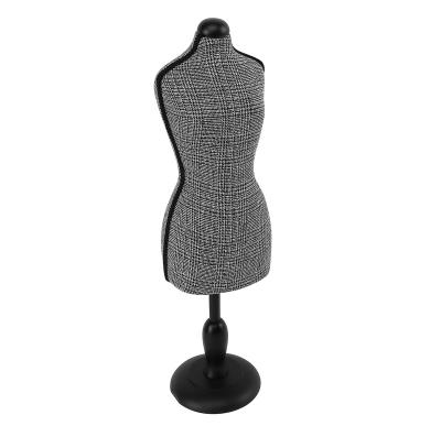 China Other Window Display Design Dress New Customized Half Scale Mannequin Gray Mini Mannequin for sale