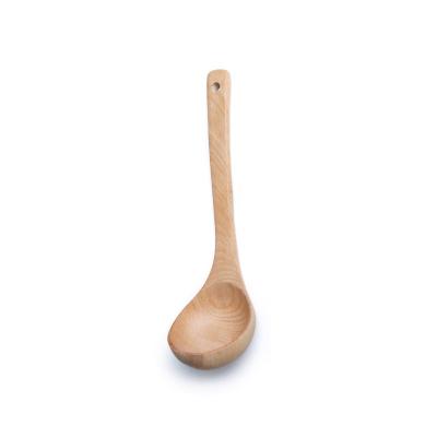 China New Kitchen Cookware Tool Sustainable Wooden Soup Teaspoon Sourcing Wooden Spoons for sale