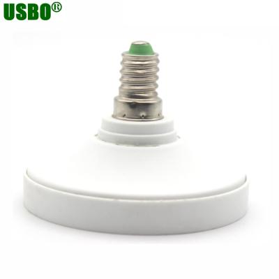 China White E27 Screw To GX53 Porcelain Lamp Socket GX53 Led Lamp Base for sale