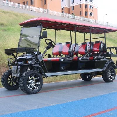 China Multifunctional Manufacturer Customized 5KW China Golf Cart With Lithium Battery or 23x10-14 Lead Acid Batteries for sale