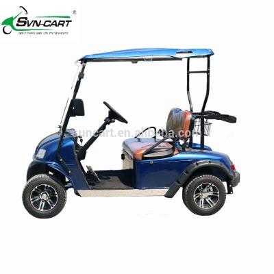 China OEM 2 Seater Electric Golf Cart With Golf Bag Carrier 18*8.5-8 for sale