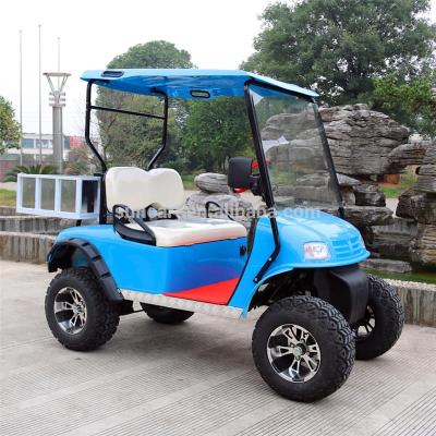 China 2 Seater Offroad Cargo Carrier Golf Cart With Rain Cover 23*10.5-12 for sale