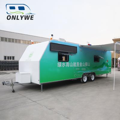 China High Quality Travel Trailer ONLYWE Office Trailer 8m Mobile Customizable Mobile Office For Sale for sale