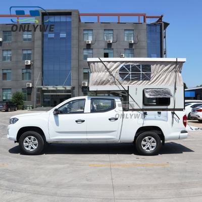 China Luxury Travel Trailer Pickup Truck Camper Pickup Camper Pick Up Car RV Caravan Motorhomes for sale