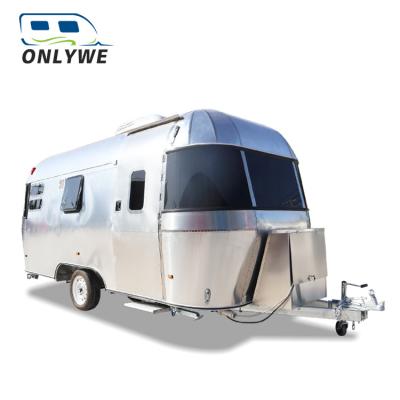 China Travel trailer ONLYWE Australian rv standards off road caravan camper trailers for sale for sale