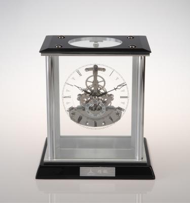 China Europe K3023 Luxury Table Clock With Skeleton Quartz Clock Kit for sale