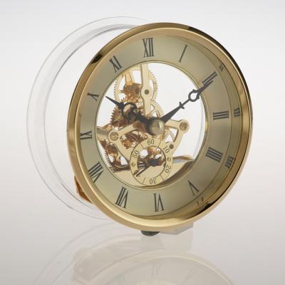 China Luxury Brass Skeleton Clock Movement for sale