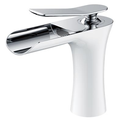 China Hot Sale Bathroom Sink Metered Single Lever Mixer Tap Faucets for sale