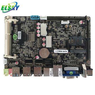 China Industrial Computer Haswell Core i5-4210U 4th Generation Processor 4.0 Inch Motherboard For Mini PC Fanless Multi LAN for sale