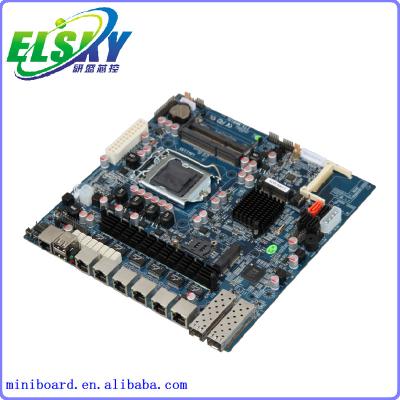 China Desktop 2 Mini-PCIE Intel 1155 motherboard supporting DDR3 memory up to 8GB for sale