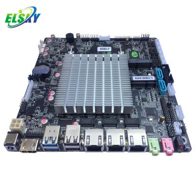 China ELSKY Intel J1900 Server CPU 2.0GHz Quad Core Firewall Fanless Motherboard BT-3L for sale