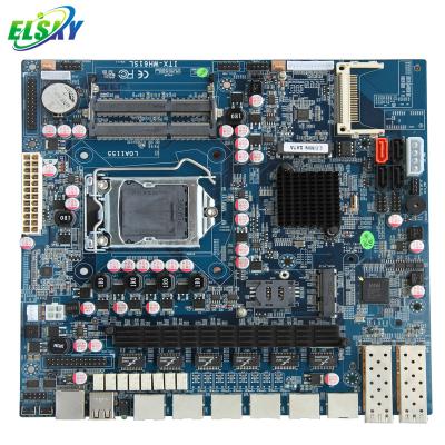 China Server / Workstation 6 Socket Ivy Bridge G1620 2.7GHz 1155 Fanless LAN Motherboard For Router for sale