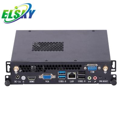 China Educational Hot Sale OPS-C Size CPU I3 4010U Dual Core 1.7Ghz and 180*195*42MM OPS Size Mini PC I5 I7 Optional for sale