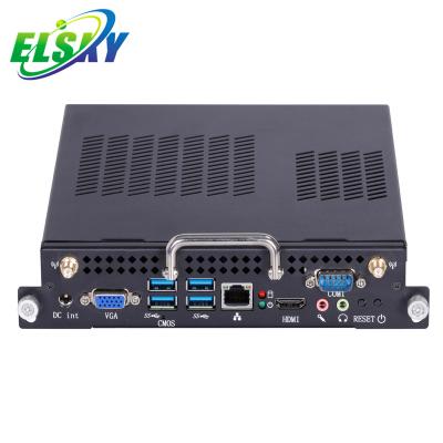 China Hot Sale OPS-C i3 i5 i7 OPS Mini PC Educational 4K@60Hz H310 Chipset 9th Core Eight GEN I7 9700 Core Eight 3.0G 19V for sale