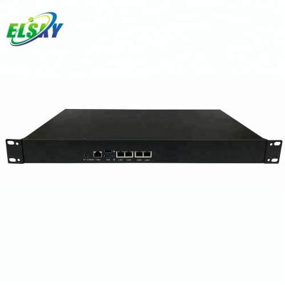 China ELSKY J1900 CPU PC U104 U104 (RS232 USB 2.0 1U 4 LAN Firewall Host J1900 CPU) for sale