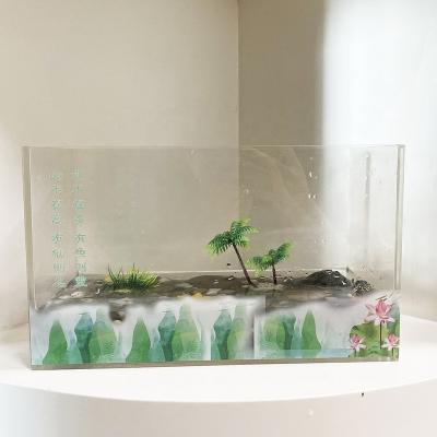 China China Transparent Fish Tank Viable Custom Acrylic Fish Tank for sale