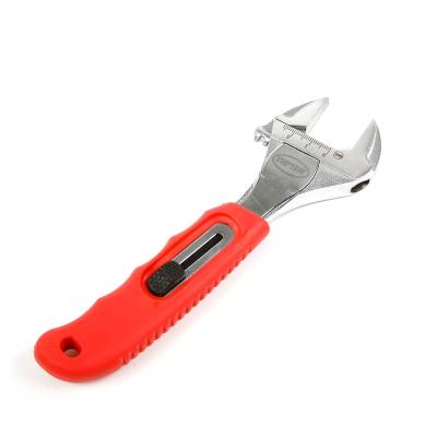 China Wholesale 2022 Factory TPR Handle Adjustable Wrench Auto Repair Wrench For Repair for sale