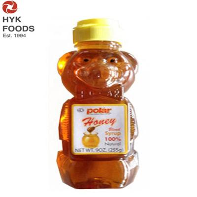 China Honey Blend Syrup LOW PRICE PROMOTION Bear Bottle Honey Blend Syrup with 45%honey for sale