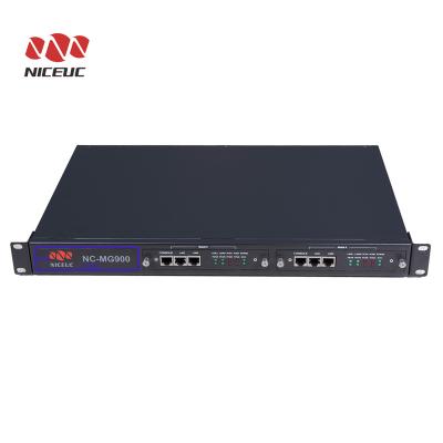 China ISDN E1 VoIP Media Gateway NC-MG900 with ISDN PRI/R2/CAS/Q.SIG/SS7/V5.2/DPNSS TO SIP NC-MG900-E1 Meida Gateway for sale