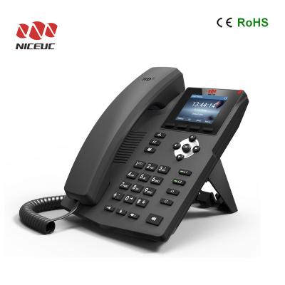 China Office SIP IP Phone 10/100/1000Mbps Internet Of 2 SIP Lines Work With VoIP IP PBX M3P for sale