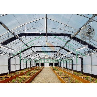 China Medical Growing Light Deprivation Greenhouse with Blackout System for sale