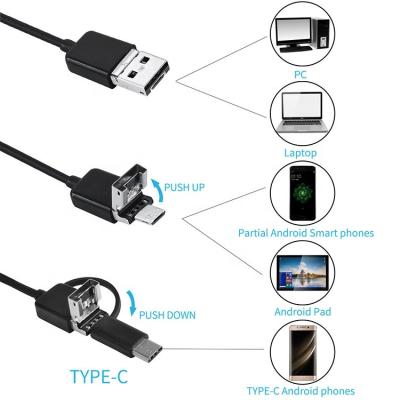 China 8mm Endoscope 720P HD Borescope Waterproof/Waterproof Telescopic Industrial Endoscope Camera for sale