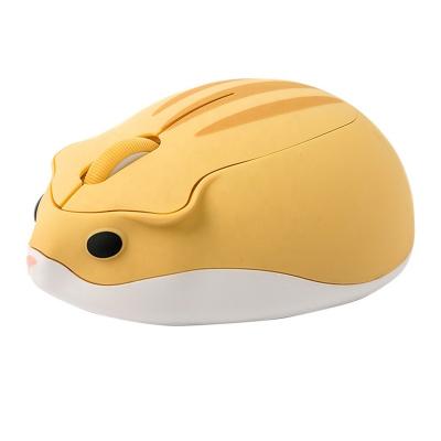 China Mini Animal Shape Lovely Wireless Mouse Hamster Mouse Laptop Computer Mouse for sale