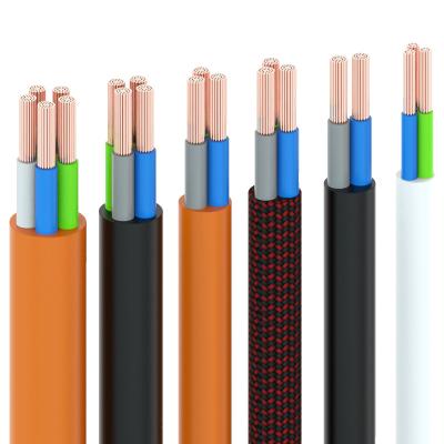 China China factory PVC single core electrical cable 2.5mm 4mm 6mm 10mm house wiring overhead electrical copper cable for sale