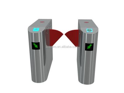 China SUS Malaysia Murah RFID Access Redwing Flap Two Way Turnstile (304#) for sale