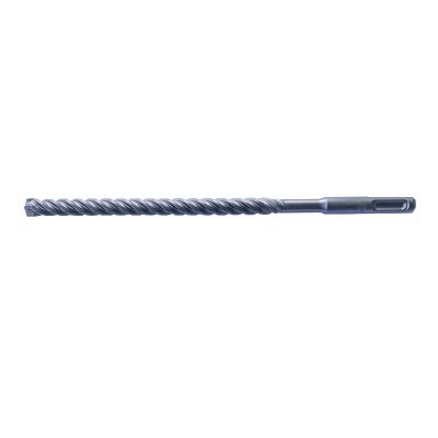 China Innovative Concrete SDS Plus Full Solid Carbide Tip Hammer Drill Bit For Concrete Stone 4 Cutter 4 Flutes 8mmX150/220mm for sale