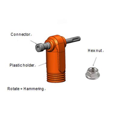 China Innovative Detachable SDS Masonry Drilling Patent Plus Hammer Vacuum Drill Bit Body for sale