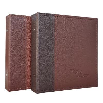 China Guanmei Eco-friendly Leather Cover Mail Bound 4x6 PP Pocket Sheet Album 80 Slots Holding 4r 6