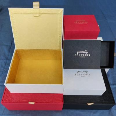 China Flip-open Recycled Materials Luxury Paper Drawer Gift Box Packaging Crate Storage Package Box for sale