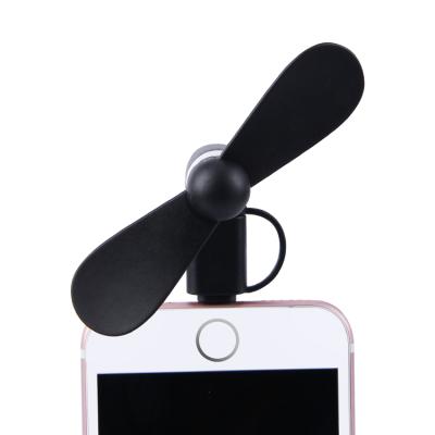 China Small Outdoor Rechargeable Fan Plant , Mobile Phone 2 In 1 Portable Mini Usb Fan for sale