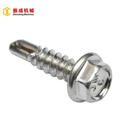 China Pan China Factory Price Hex Head With Joint Self Drilling Tapping Screw Galvanized for sale