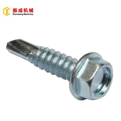 China General Industry 7504k Din Galvanized Hex Washer Self Drilling Screw Head Roof Screw for sale