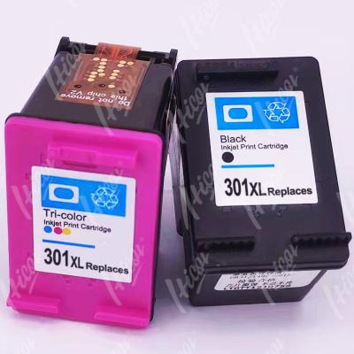 China Hicor Color Re-manufactured Remanufactured Inkjet For HP 301 XL 301XL Ink Cartridges For Envy 4500 5530 4502 Deskjet 2540 1000 3050 1050 1510 for sale