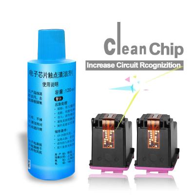 China Re-manufactured Cleaning Fluid For Inkjet Cartridges Chip , Cleaner For Removing Oxidation From Printer Cartridges Circuit for sale