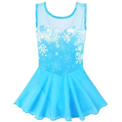 China tutu & Rhinestone Ballet Gymnastics Suit Equipments Dancewear Skirt Baby Ballroom Dance Skirts Clothes Long Sleeve Competition Dancer Leotard Dress for sale