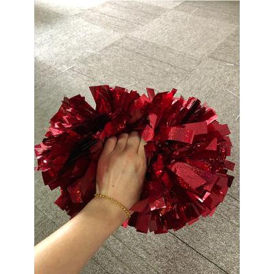 China Party Cheering Cheerleading Hand Held Cheap Pom Poms For Play Dance for sale