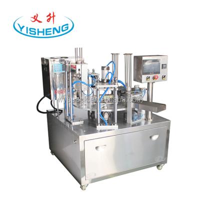 China Custom Rotary Beverage Brazil Tea Cup Cup Filling Sealing Machine for sale