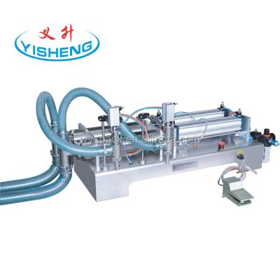 China Food Piston Filler Milk Mineral Water Filling Machine for sale