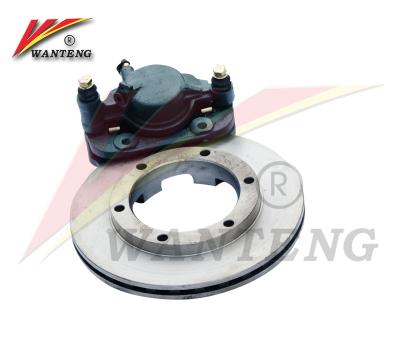 China Steel auto brake systems brake disc front rear disc brake for dongfeng howo truck for sale